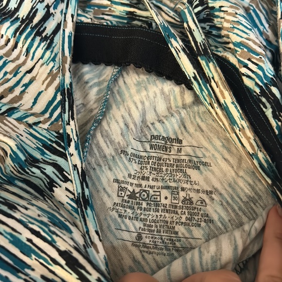 Patagonia spright dress in cobra fade Tobago blue - Picture 3 of 4